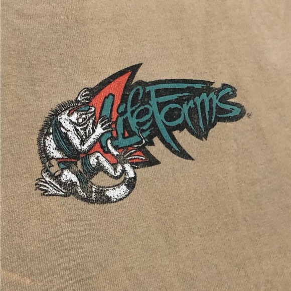 1996 Lifeform Iguana Protect the Wildlife Long Sleeve - Picture 8 of 10